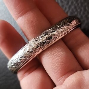 VTG Whiting & Davis clamper bracelet